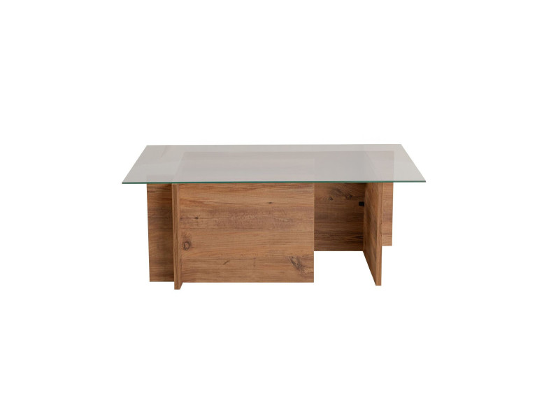 Couchtisch „Vetrino“ aus Holz – 105 x 65 x 40 cm – Atlantische Kiefer