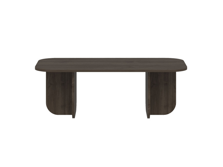 Couchtisch „Becaj“ aus Holz – 120 x 60 x 41 cm – Walnuss