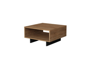 Holz-Couchtisch "Hola" - 60 x 60 x 32 cm - EicheAnthrazit
