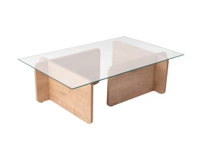 Couchtisch „Flavio“ aus Holz – 105 x 65 x 30 cm – Eiche