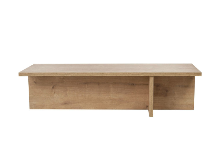 Couchtisch „Harbor“ aus Holz – 120 x 45 x 30 cm – Saphir-Eiche