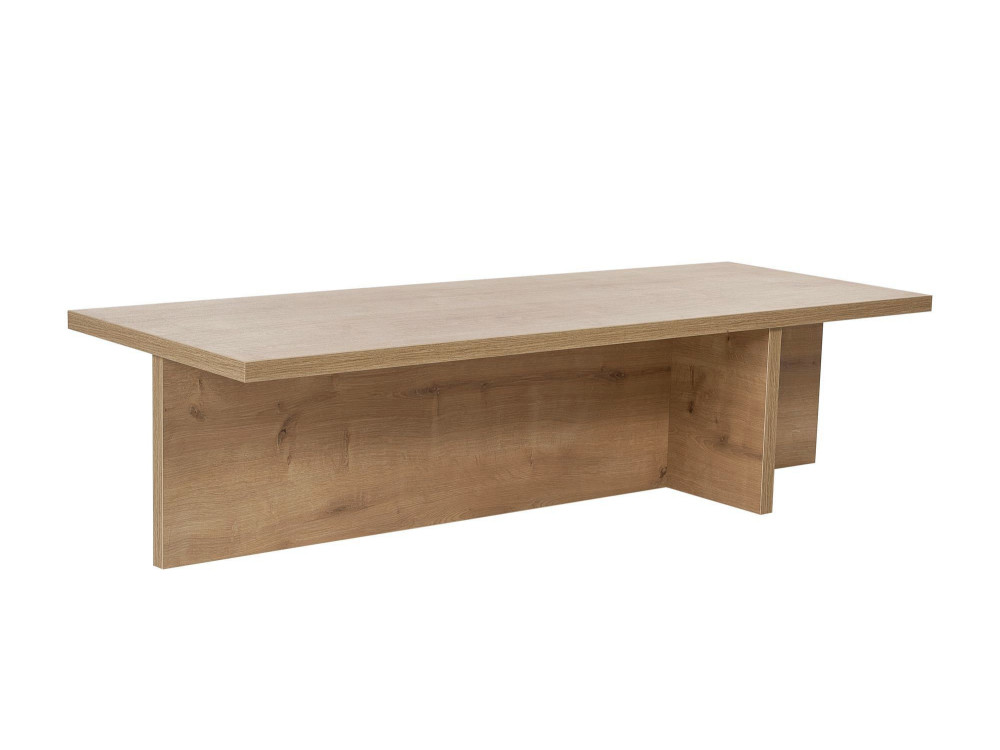 Couchtisch „Harbor“ aus Holz – 120 x 45 x 30 cm – Saphir-Eiche