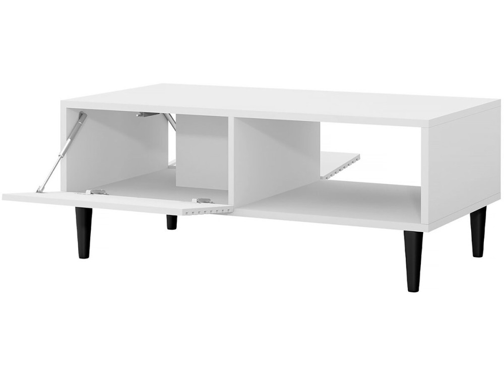 Couchtisch "Nakomo " - 100 x 41 x 52 cm - Weiß