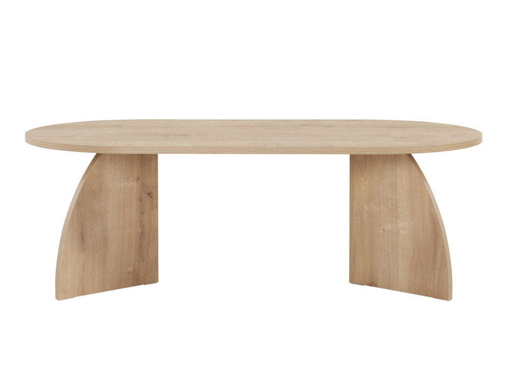 Couchtisch aus Holz "Melina" 120 x 60 x 40 cm - Saphir-Eiche