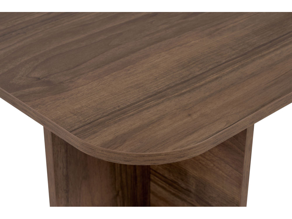 Couchtisch aus Holz "Akira" 120 x 60 x 41 cm - Walnussholz