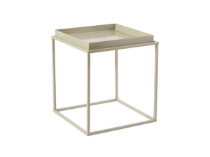 Couchtisch aus Metall "Koala" 45 x 45 x 52 cm - Taupe