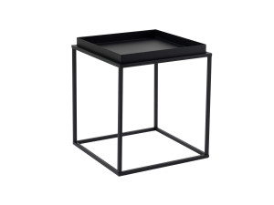Metall-Couchtisch "Koala" 45 x 45 x 52 cm - Schwarz