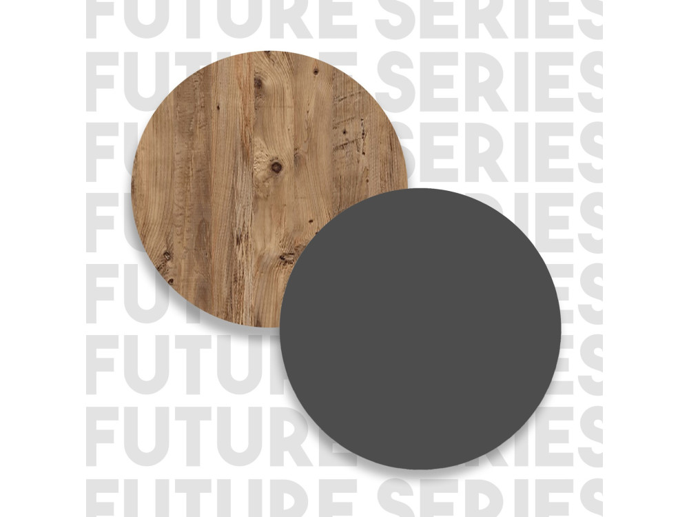 Couchtisch aus Holz "Frew" - 90 x 60 x 28 cm - Braun