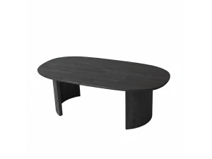 Couchtisch aus Holz "Hudson" - 120 x 60 x 40 cm - Anthrazitgrau