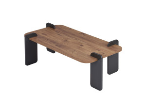 Couchtisch aus Holz "Fuchs" - 120 x 60 x 35 cm - Hellbraun
