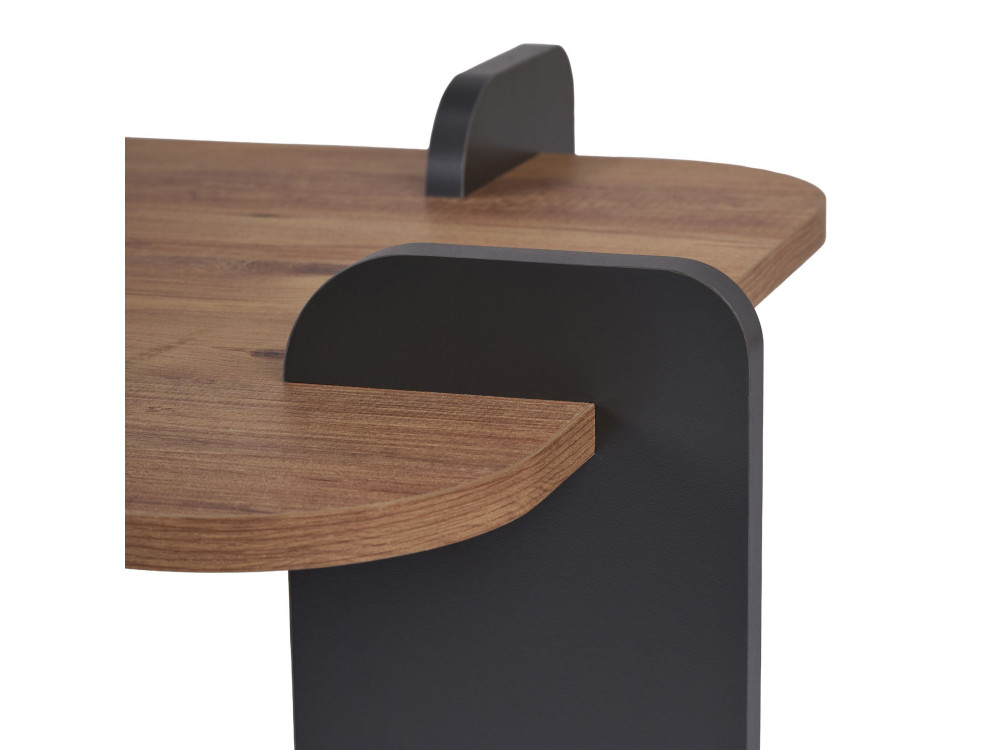 Couchtisch aus Holz "Fuchs" - 120 x 60 x 35 cm - Hellbraun