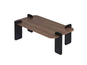 Couchtisch aus Holz "Fuchs" - 120 x 60 x 35 cm - Braun