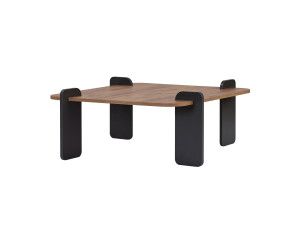 Couchtisch aus Holz "Marais" - 90 x 90 x 35 cm - Hellbraun