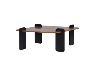 Couchtisch aus Holz "Marais" - 90 x 90 x 35 cm - Braun
