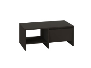 Couchtisch aus Holz "Laris" - 90 x 45 x 35 cm - Anthrazitgrau