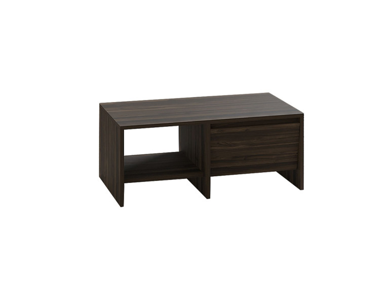 Couchtisch aus Holz "Laris" - 90 x 45 x 35 cm - Braun