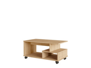 Couchtisch aus Holz "MIN9" - 90 x 51 x 42 cm - Beige