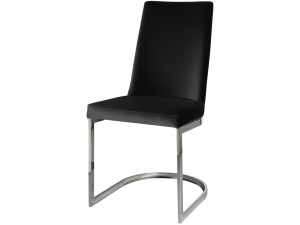 Stuhl "Round" - Schwarz - 2er-Set