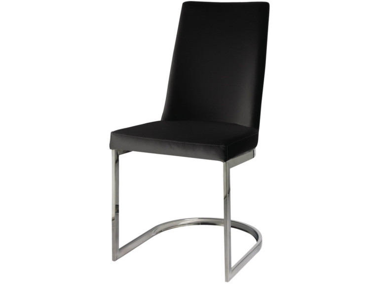 Stuhl "Round" - Schwarz - 2er-Set