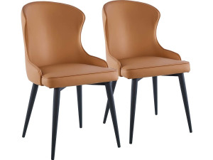 Stühle 2er-Set "Tina" - Braun