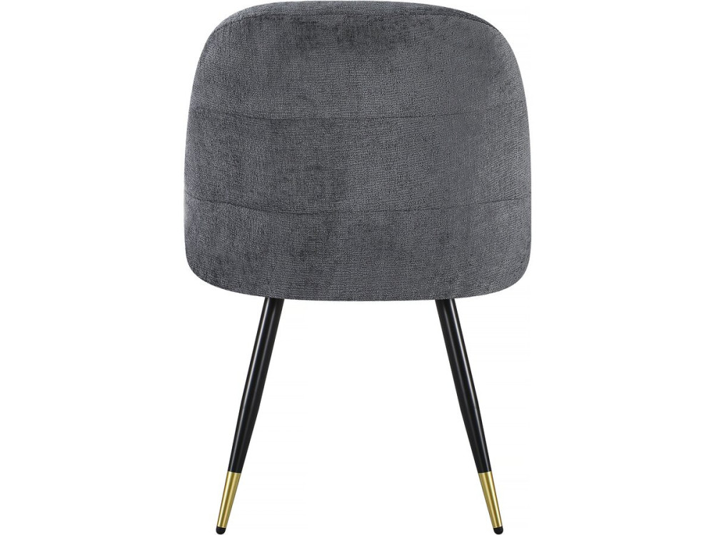 Set mit 2 Stoffstühlen „Harmony“ – 54 x 57 x 90 cm – Grau