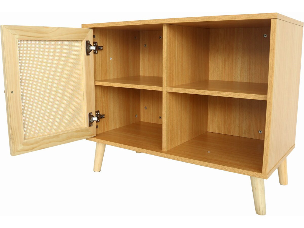 Anrichte aus Holz "Iguane" - 80 x 40 x 66 cm - Braun
