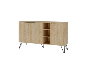 Anrichte aus Holz "Clara" - 142 x 36 x 83 cm - Beige