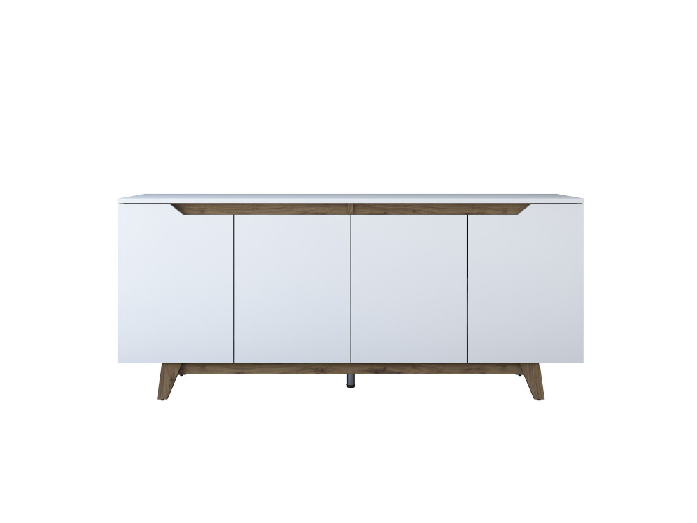 Holzanrichte "Gondol" - 180 x 45 x 79 cm - Weiß