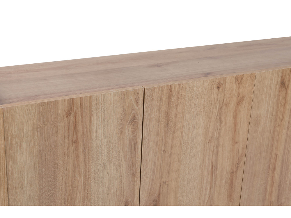 Anrichte aus Holz "Peking" - 150 x 40 x 76 cm - Braun