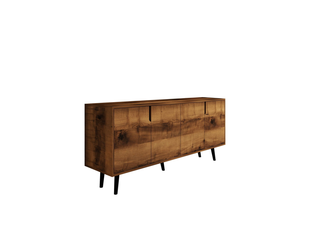 Holzbuffet "Latina" - 180 x 45 x 80 cm - Braun