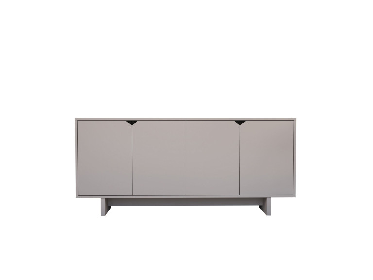 Anrichte aus Holz "Oz" - 180 x 40 x 81 cm - Beige