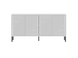 Holzbuffet "Evolet" - 150 x 36 x 75 cm - Weiß