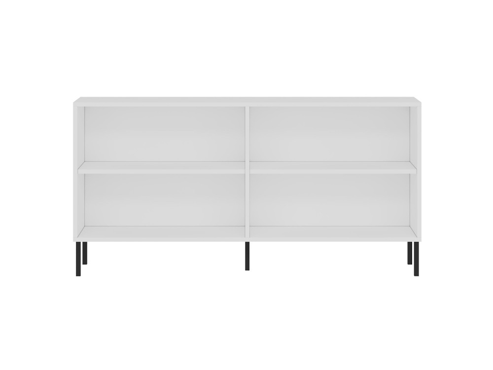Holzbuffet "Evolet" - 150 x 36 x 75 cm - Weiß