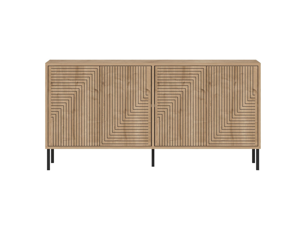 Holzanrichte "Evolet" - 150 x 36 x 75 cm - Beige