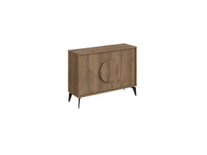Holzbuffet "Gora" - 110 x 36 x 82 cm - Braun
