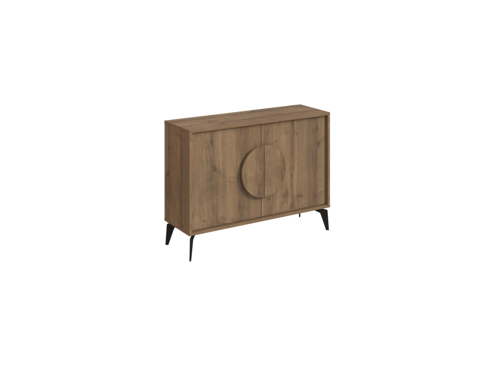 Holzbuffet "Gora" - 110 x 36 x 82 cm - Braun