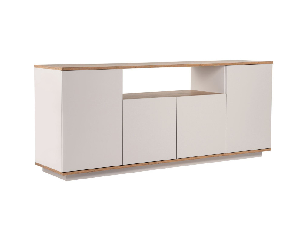 Holzbuffet "Arista" - 180 x 44 x 75 cm - Beige