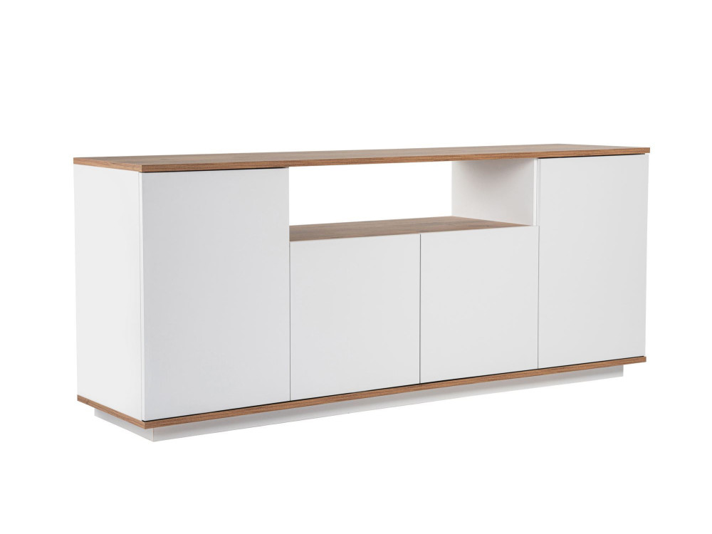 Holzbuffet "Arista" - 180 x 44 x 75 cm - Weiß