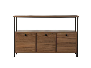 Holzbüffet "Solace" - 120 x 30 x 77 cm - Braun