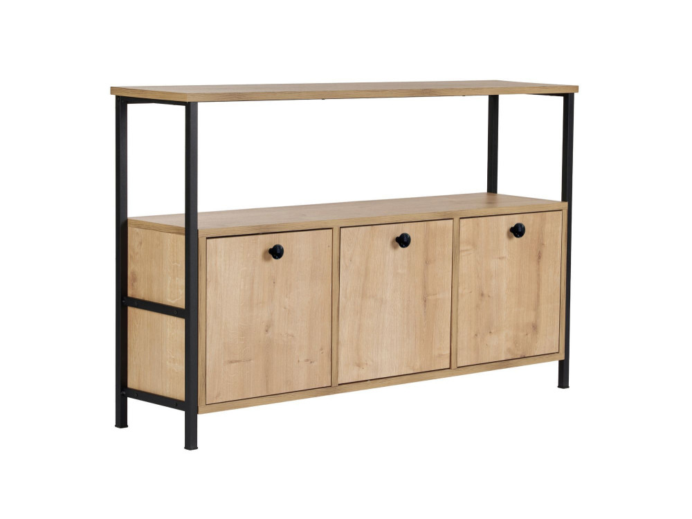 Holzanrichte "Solace" - 120 x 30 x 77 cm - Beige