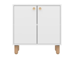 Holzbuffet "Lina" - 72 x 36 x 73 cm - Weiß