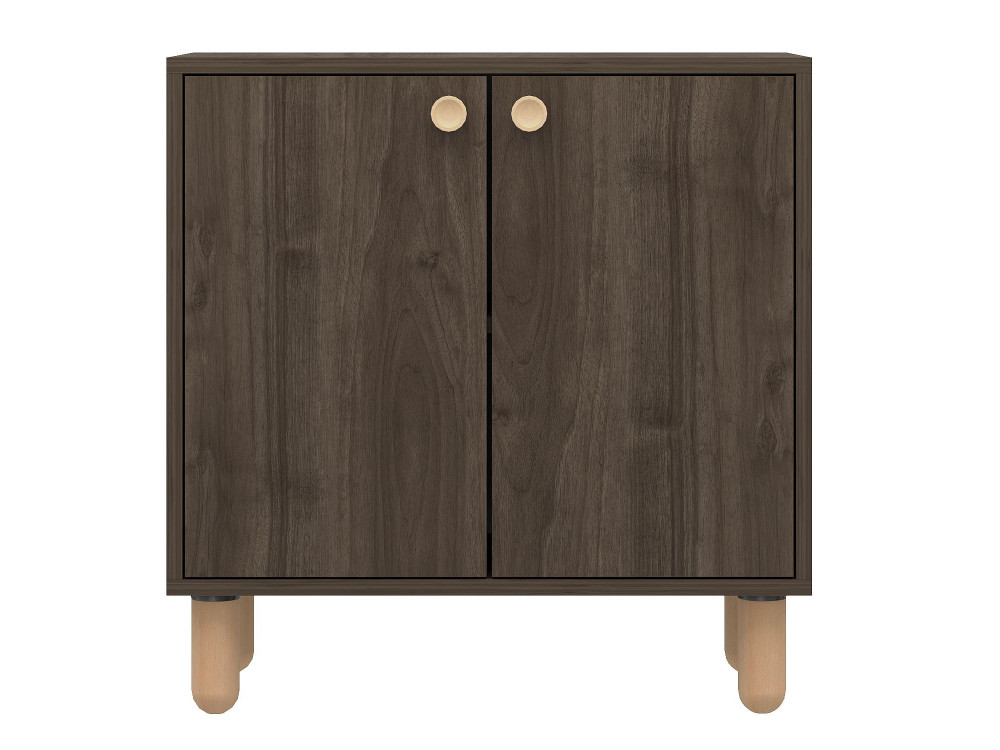 Holzbuffet "Lina" - 72 x 36 x 73 cm - Braun