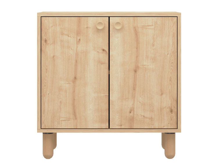 Anrichte aus Holz "Lina" - 72 x 36 x 73 cm - Beige
