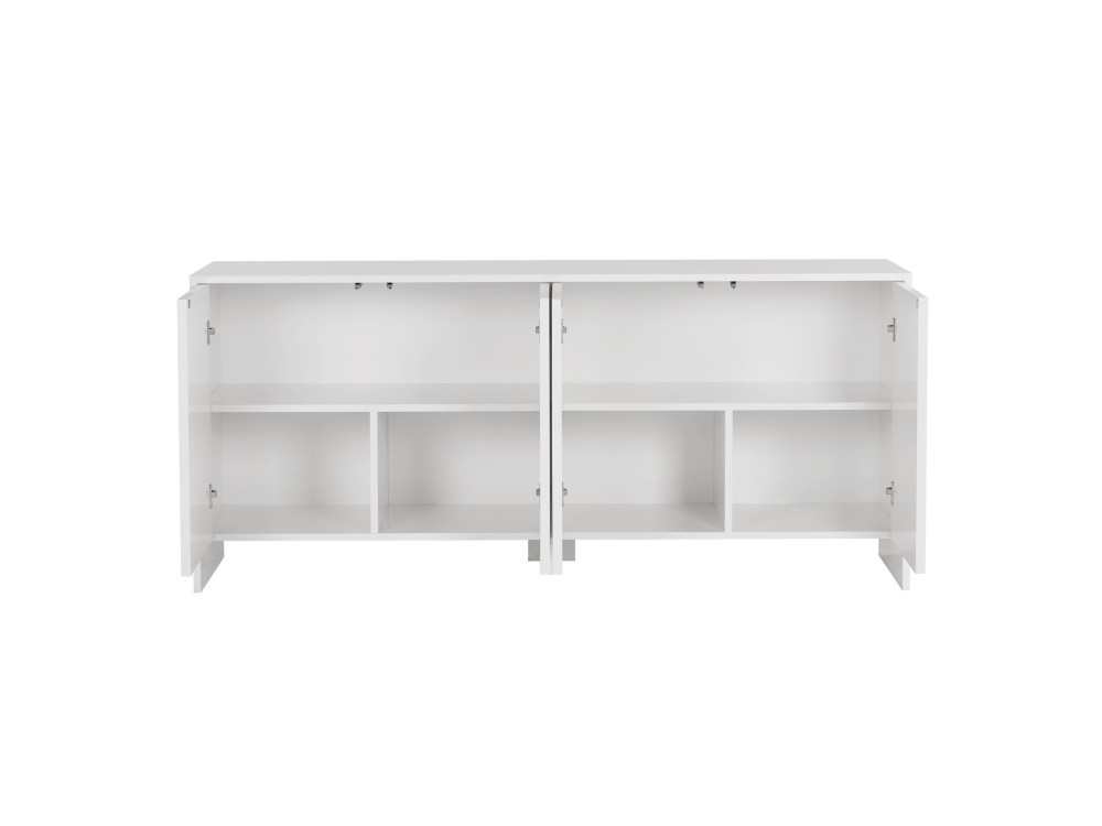 Holzanrichte "Arlen" - 180 x 45 x 80 cm - Weiß