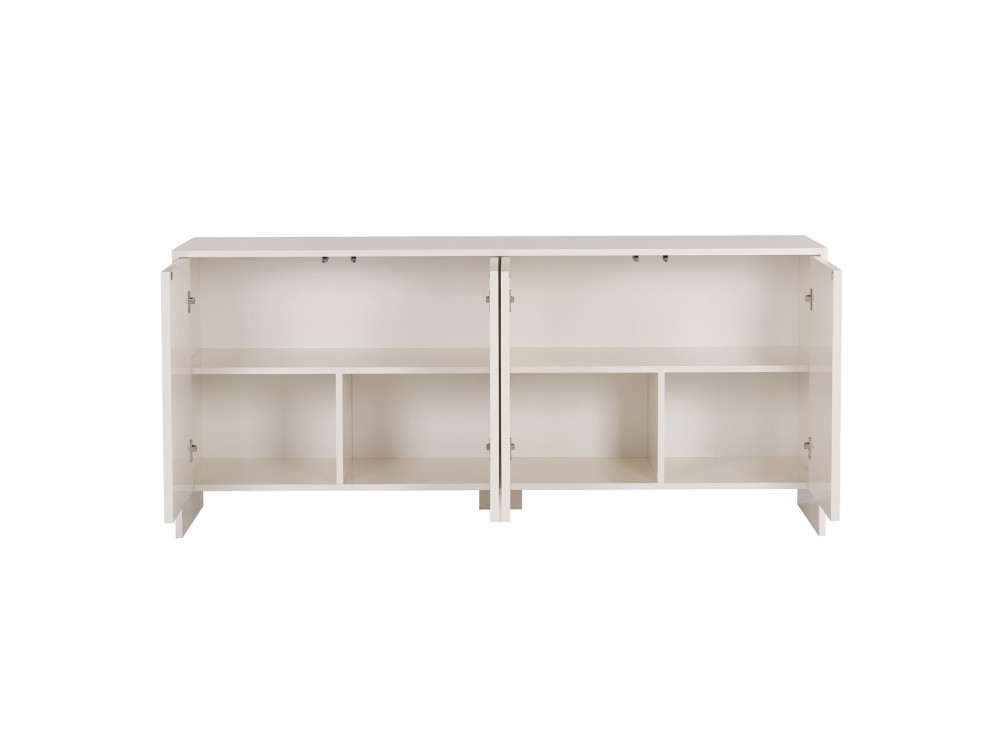 Anrichte aus Holz "Arlen" - 180 x 45 x 80 cm - Creme