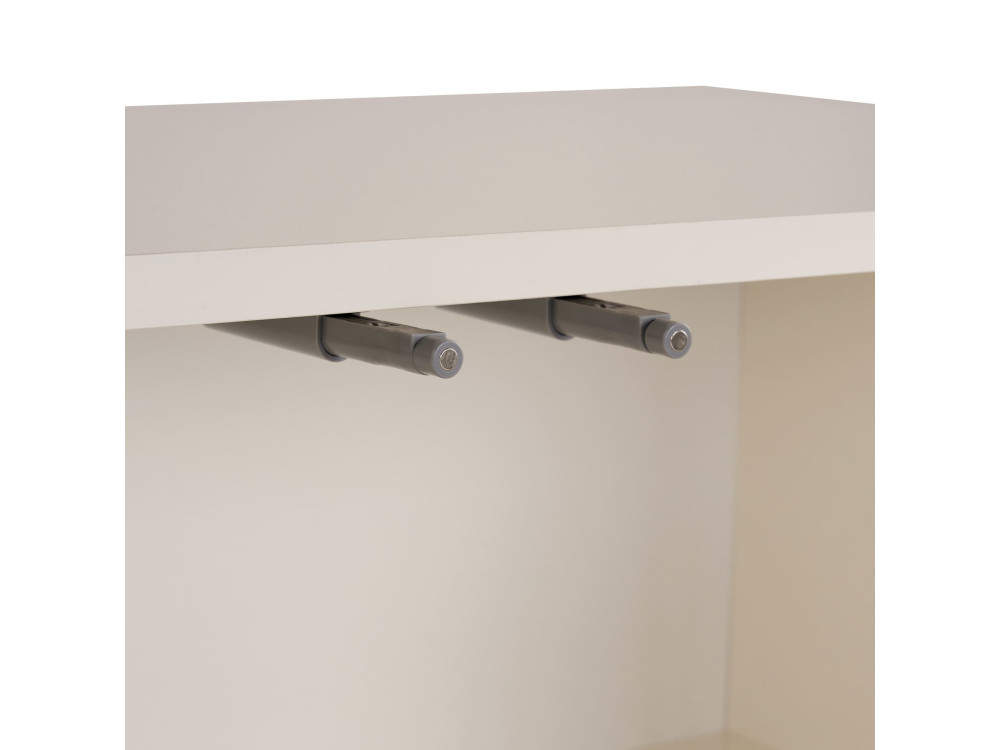 Anrichte aus Holz "Arlen" - 180 x 45 x 80 cm - Creme