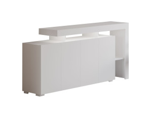 Holzbuffet "Beliz" - 170 x 35 x 80 cm - Weiß