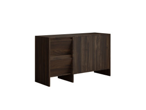 Holzbuffet "Laris 130" - 130 x 44 x 82 cm - Braun