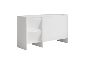 Holzbuffet "Laris 130" - 130 x 44 x 82 cm - Weiß