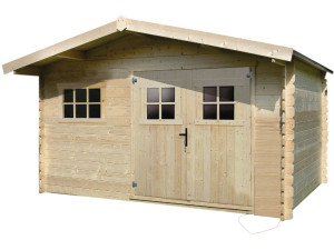 Gartenhaus aus Holz - 19,72 m² - 4.64 x 4.25 x 2,32 m - 28 mm